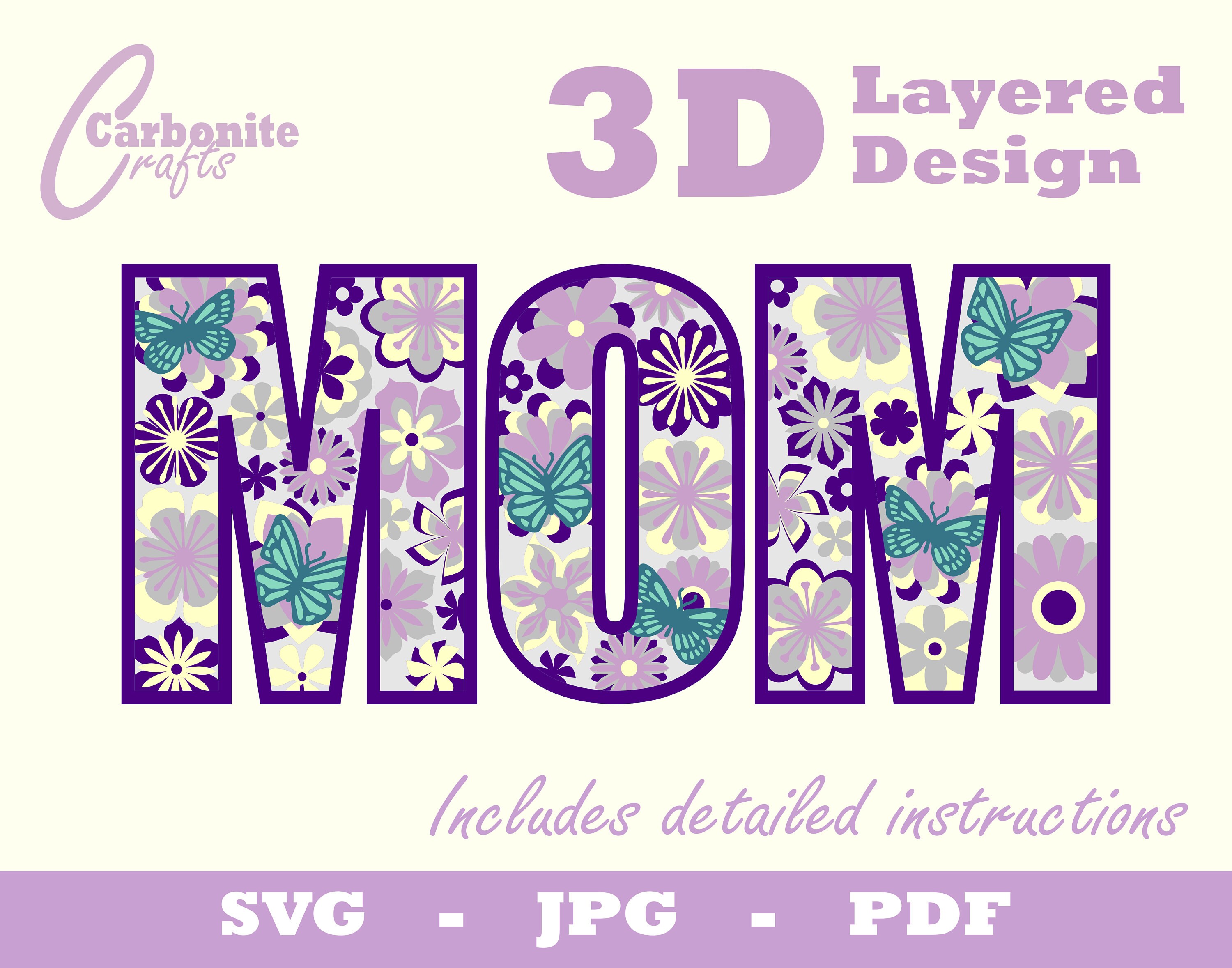 Free Free 254 Mom Layered Mandala SVG PNG EPS DXF File