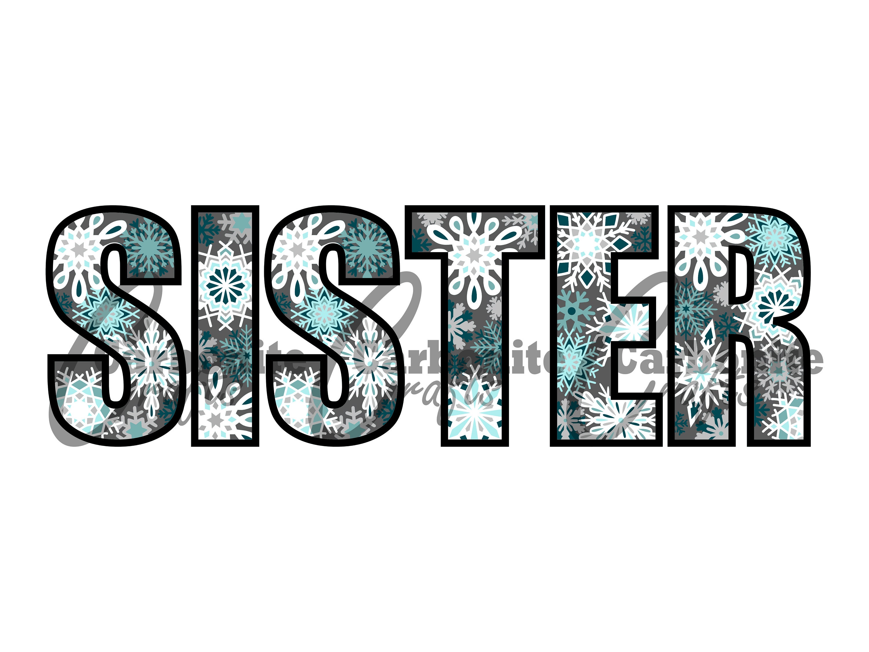 Download 3d Layered Mandala Multi Layer Letters In Sister And Etsy