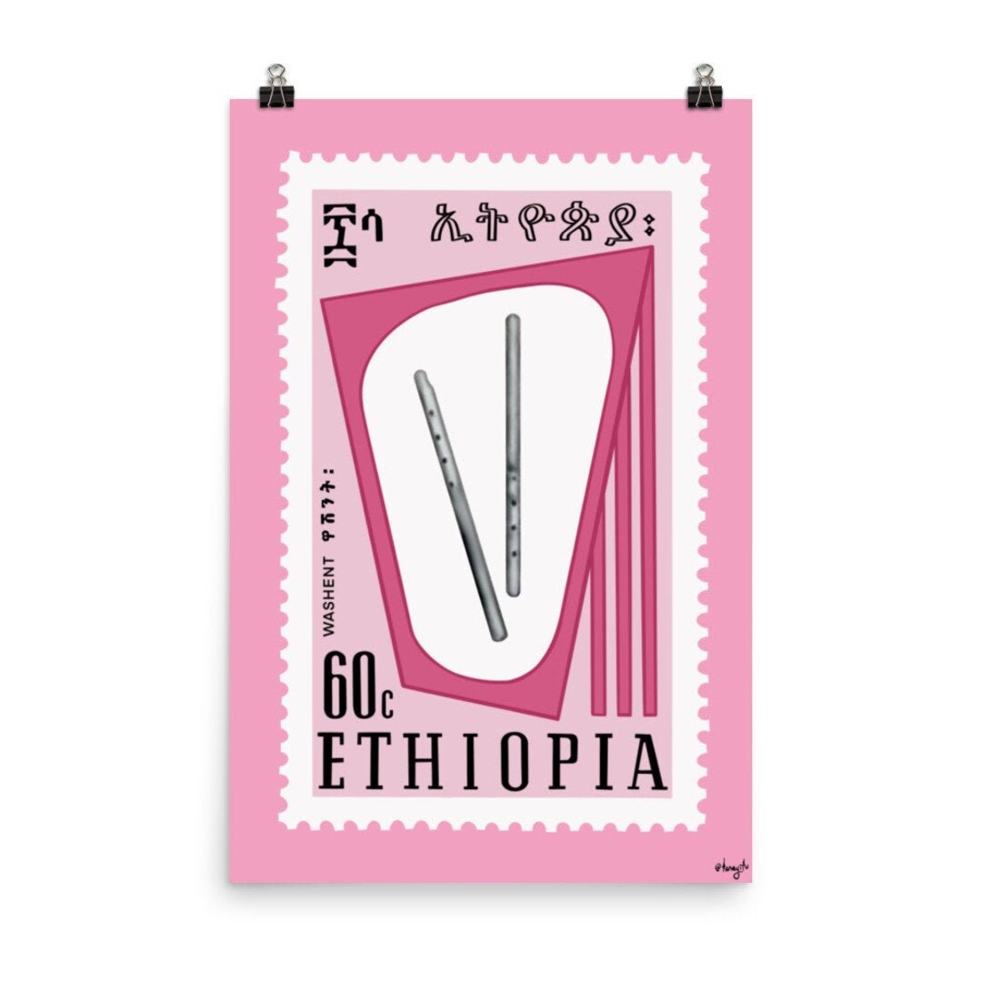 Ethiopian Art, Habesha Art, Ethiopian Poster, Habesha Prints, Ethiopian