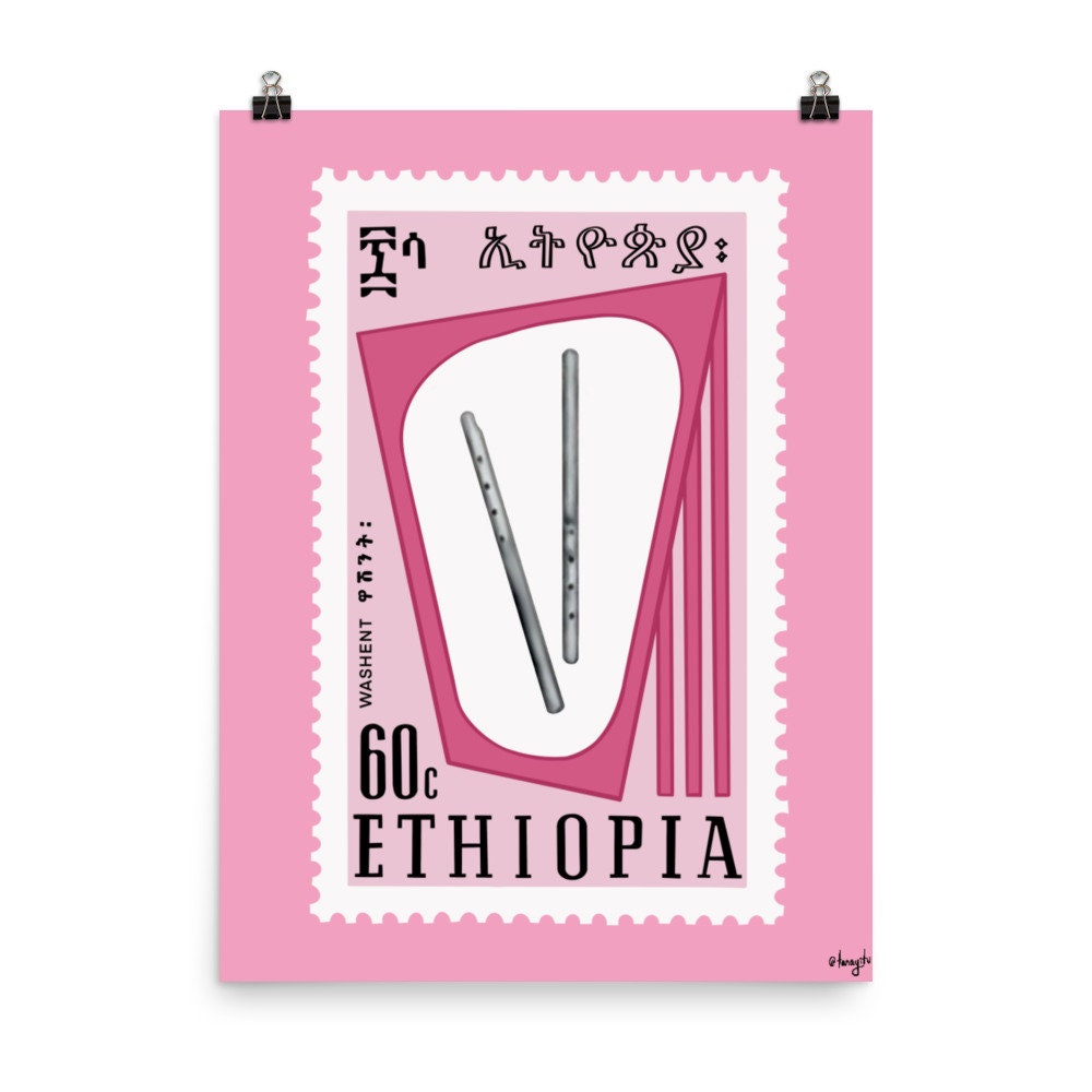 Ethiopian Art, Habesha Art, Ethiopian Poster, Habesha Prints, Ethiopian