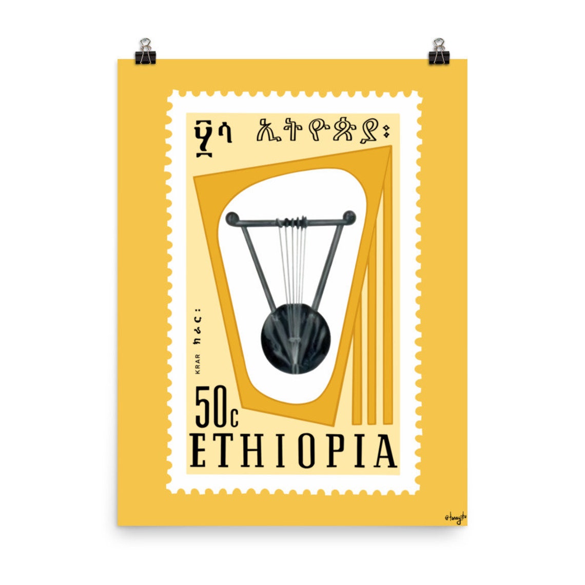 Ethiopian Art Habesha Art Ethiopian Poster Habesha Prints Etsy