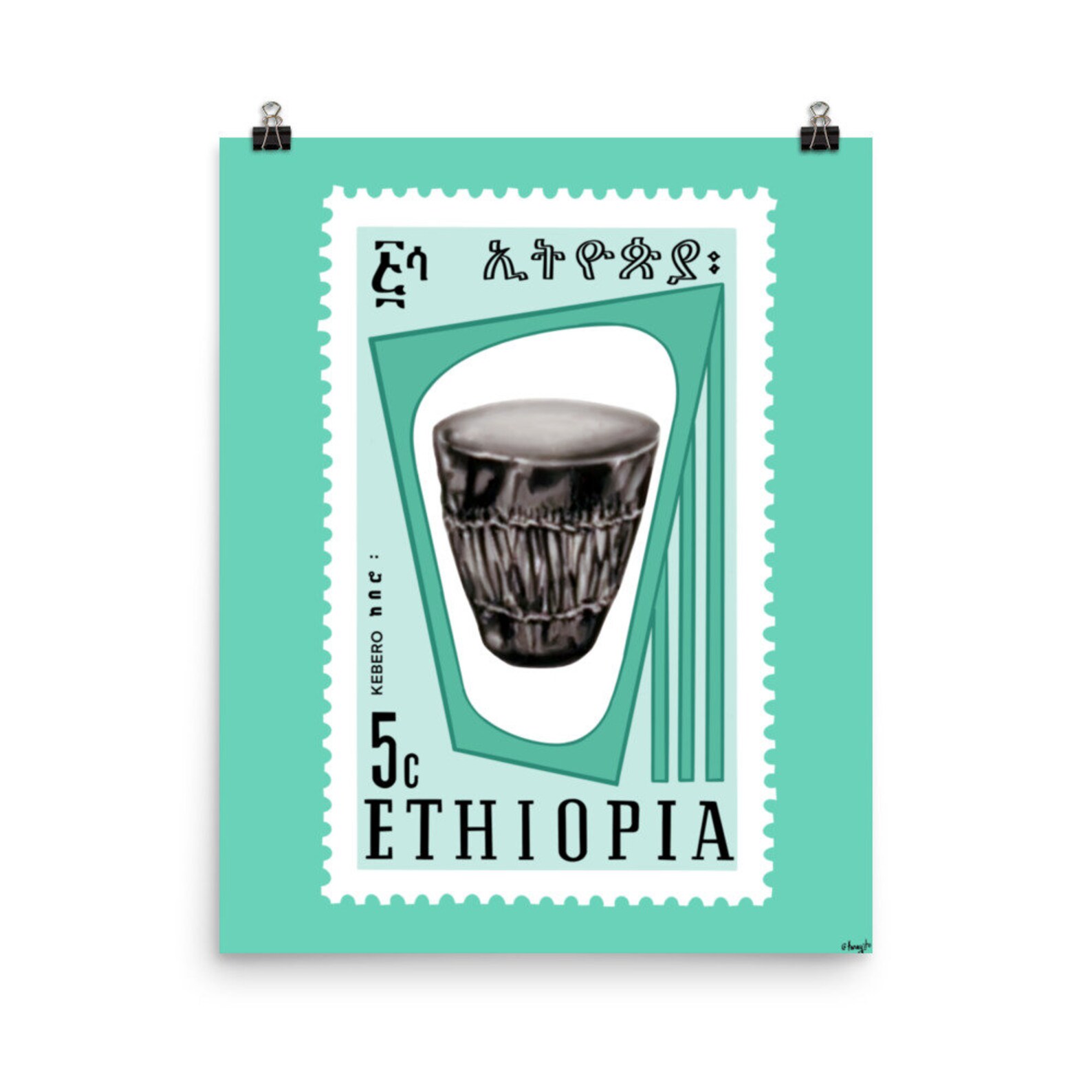 Ethiopian Art Habesha Art Ethiopian Poster Habesha Prints Etsy