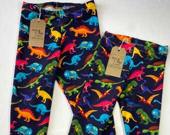 adult dinosaur leggings