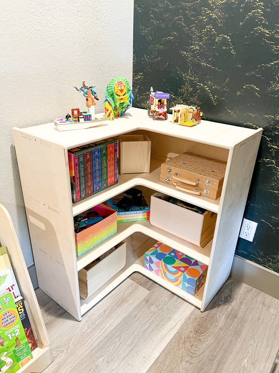 Corner shelf for kids cheap