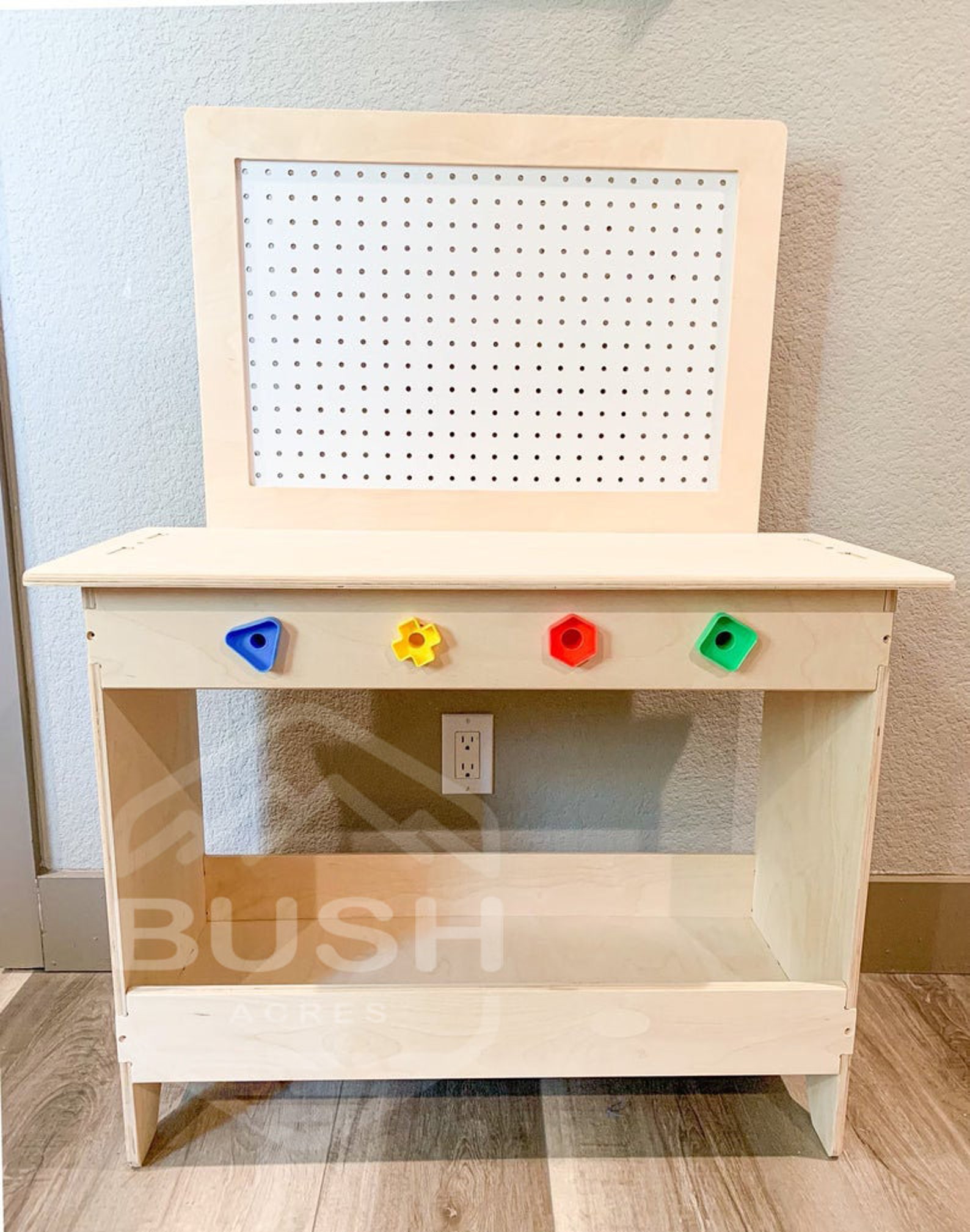 Montessori Furniture Handmade Wooden tool bench for toddler Etsy