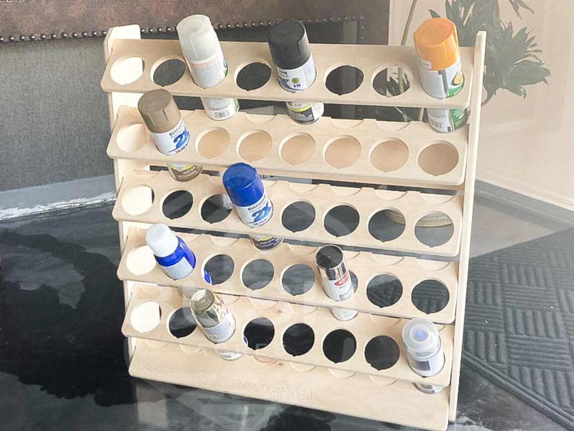 Spray Can Organizer Customizable FREE Shipping Fits 40 Etsy