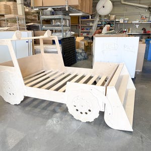 Tractor bed for Boys Room for Boys Car Beds Kids Room Boys Bed Kids Bed with Personalization- O’REILLY