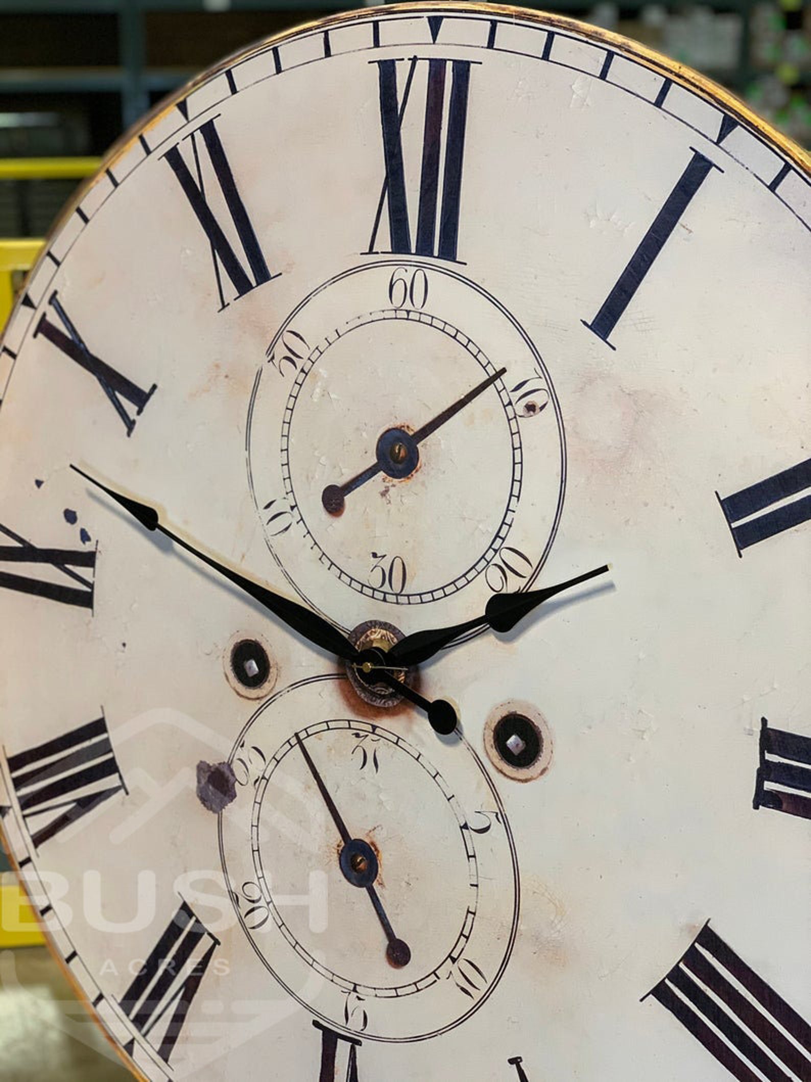 Large Wall Clock 35 Clock Large Wall Art Clocks Etsy