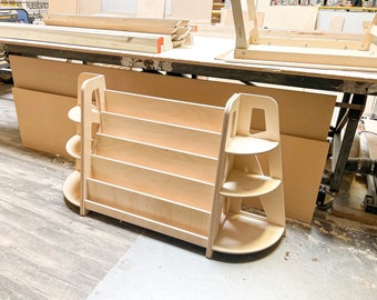 教室用バンドル - （1）大型シエラ本棚 - （2個1セット）セレナ棚 *写真の通り*
