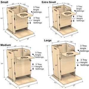Dog High Chair for Megaesophagus Bailey Chair for Dogs Dog Feeding ...