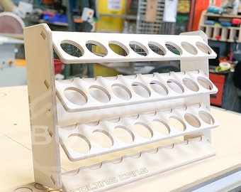 Spray Can Organizer | Garage Organizer | Spray Can Holder | Spray Can Storage | Fits 24 Cans | Lube Holder | Ships from USA | Made In USA!
