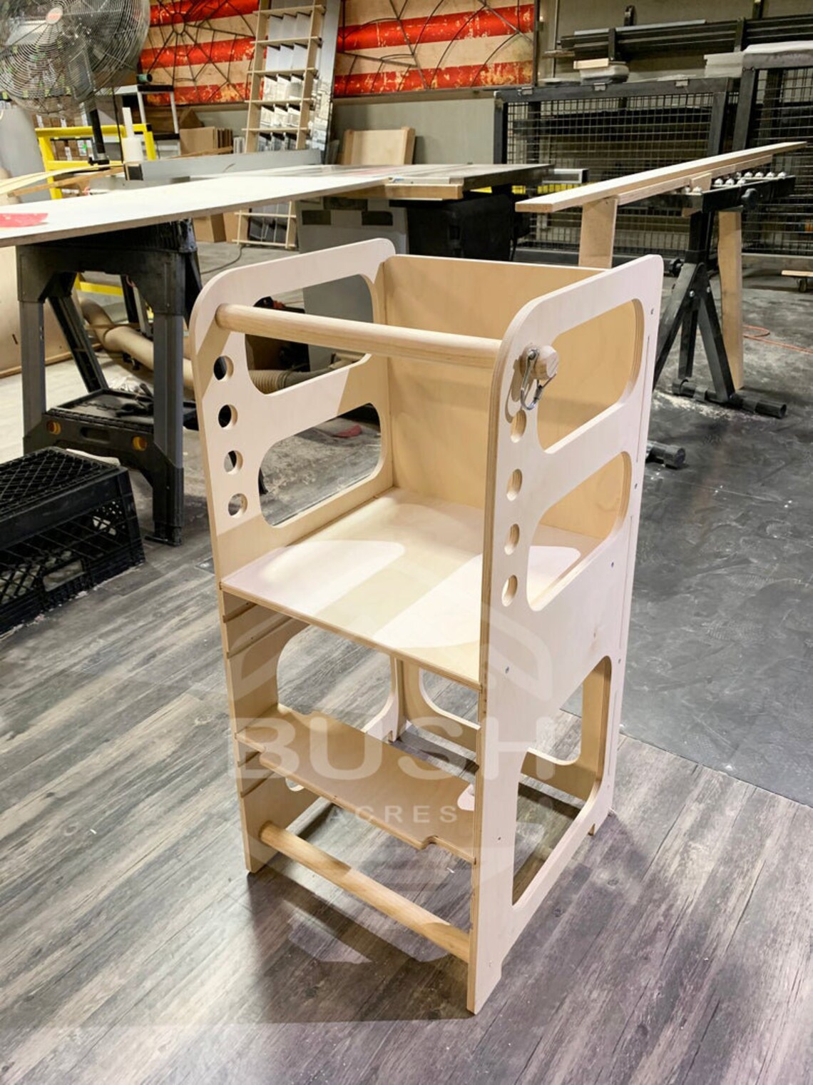 Toddler Stool Kitchen Helper Adjustable Step Stool Etsy