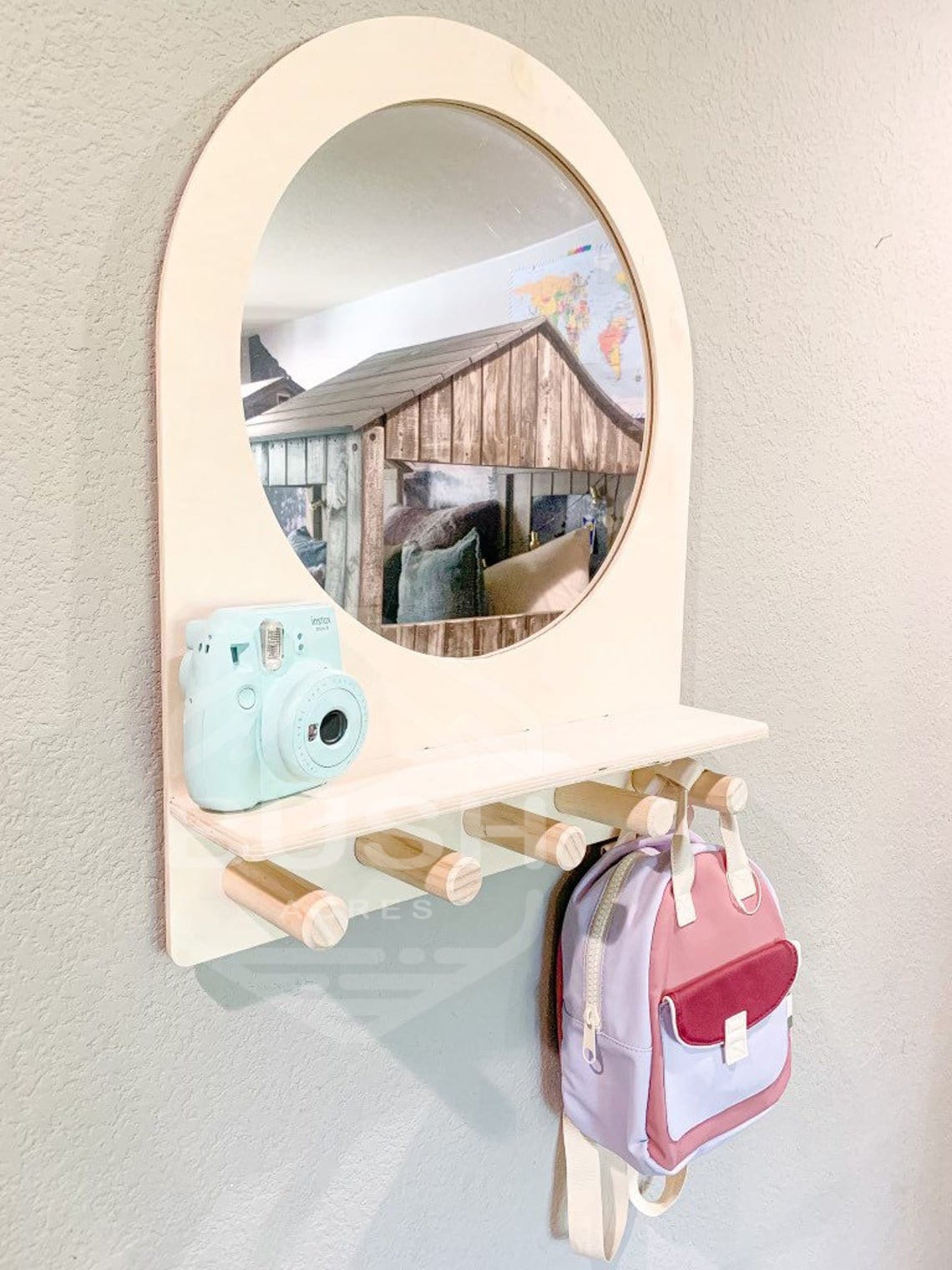 BLAIRE Montessori Entry Mirror Toddler Self Care Toddler - Etsy