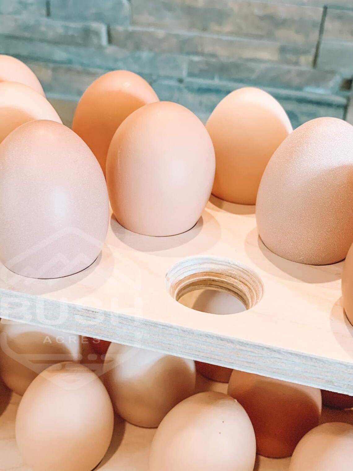 18 Stackable Egg Holder Egg Storage Farmhouse Egg Rack Etsy