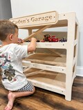 Toddler Boy Gift Toy Car Storage for Cars Toy Car Garage Toy Car Display for Cars Toddler Boy Birthday Gift Toy Car Parking Car Ramp- CADEN