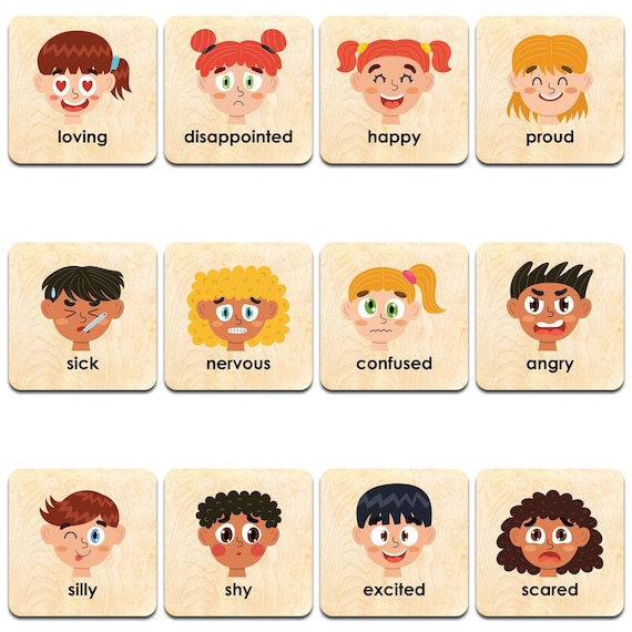 EmoKids – Juego De Emociones Para Niños De 4 A 10 Años – 55 Cartas Ilustradas + 8 Minijuegos – Inspirado En Montessori Y CNV Para Casa Y Escuela