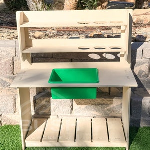 Montessori Möbel Handgemachte Gartenbank aus Holz für | Etsy