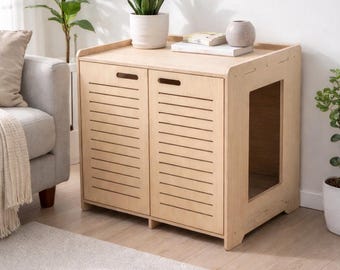 Litter Box for Popur X5 Popur S7 litter box for Cat Cat House Litter Box Enclosure Little Box End Table for Cats CURIO POPUR