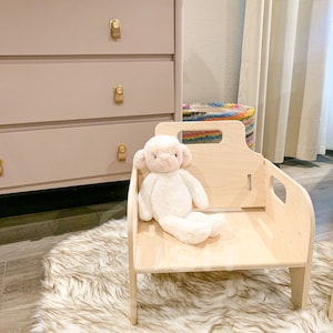 Toddler Chair Montessori Furniture Wooden Chair Montessori Helper Kids Chair Nursery Gift Wooden Furniture Weaning Chair RORY- 5.5&quot;