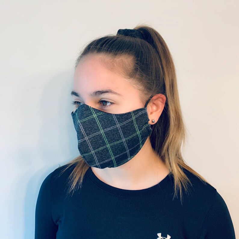 Accessories | New Heather Gray Reusable Face Mask For Adults | Poshmark