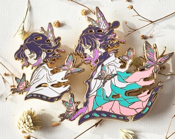 Shinobu Butterfly Hashira Enamel Pin
