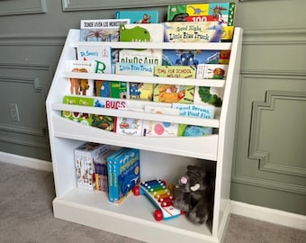 Children's bookcase DIY build plans - woodworking