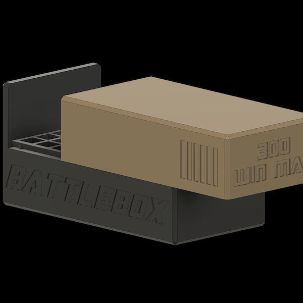 30-06 and 300 WIN MAG 50 Round Ammo Box - Perfect for range day - holds Multiple Calibers  - MUST Have if you Reload or buy in Bulk