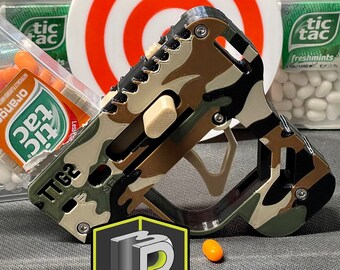 Tic Tac Gun V2.5 - Exclusive Loading and Strongest Shooter 2200+ Color Combos & Personalizable- The BEST Tic Tac Gun As Seen On Dude Perfect