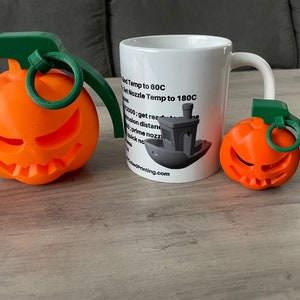 Tactical Halloween Jack-O-Lantern Grenade toy - Plastic Pumpkin Grenade decor