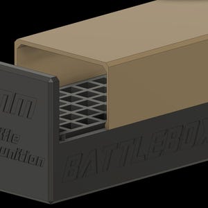 8MM or 7.92x57 ammo 50 Round Ammo Box - Perfect for range day - holds Multiple Calibers  - MUST Have if you Reload or buy in Bulk