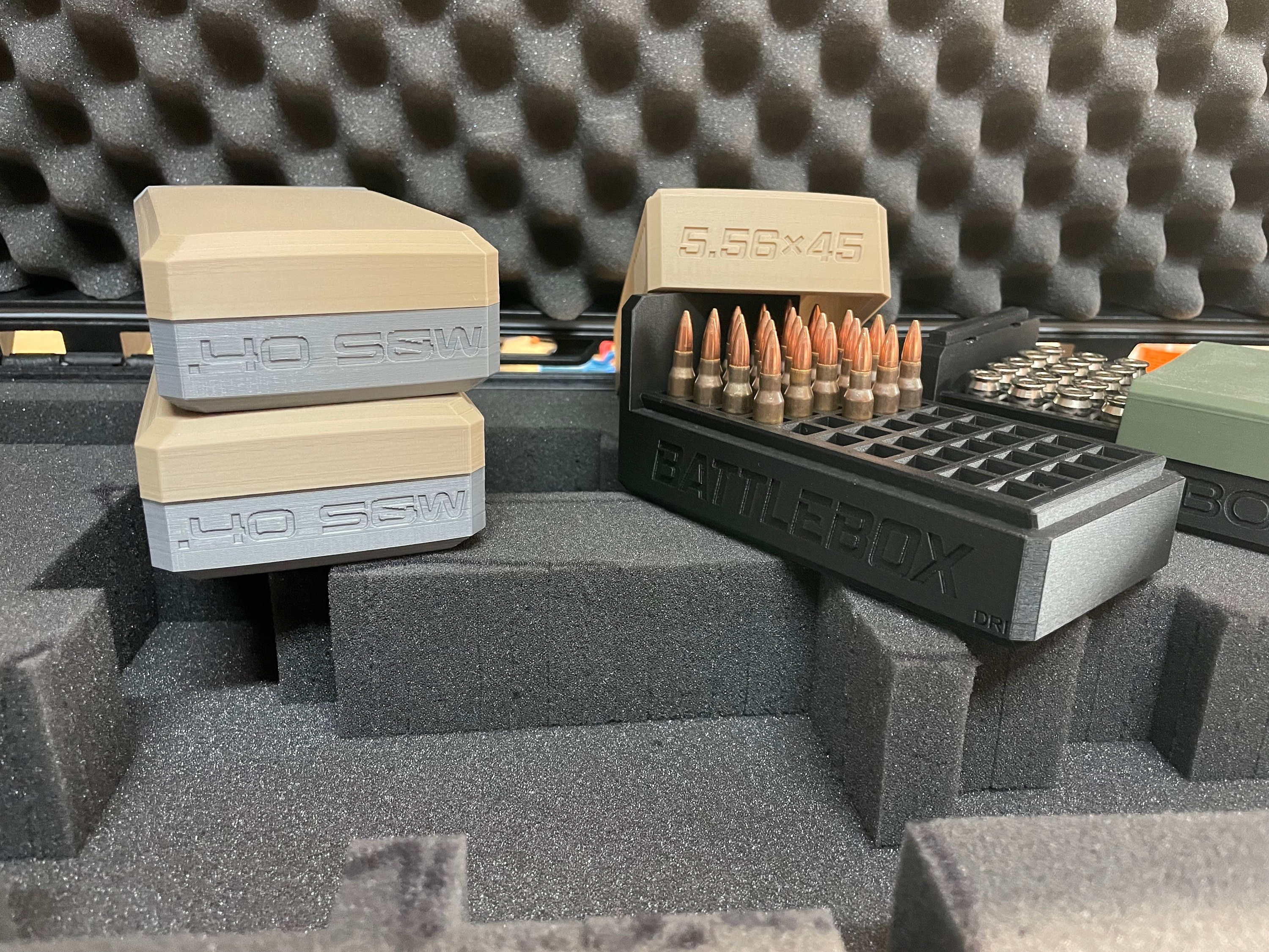 223/5.56 Ammo Box  100 Round Ammo Boxes