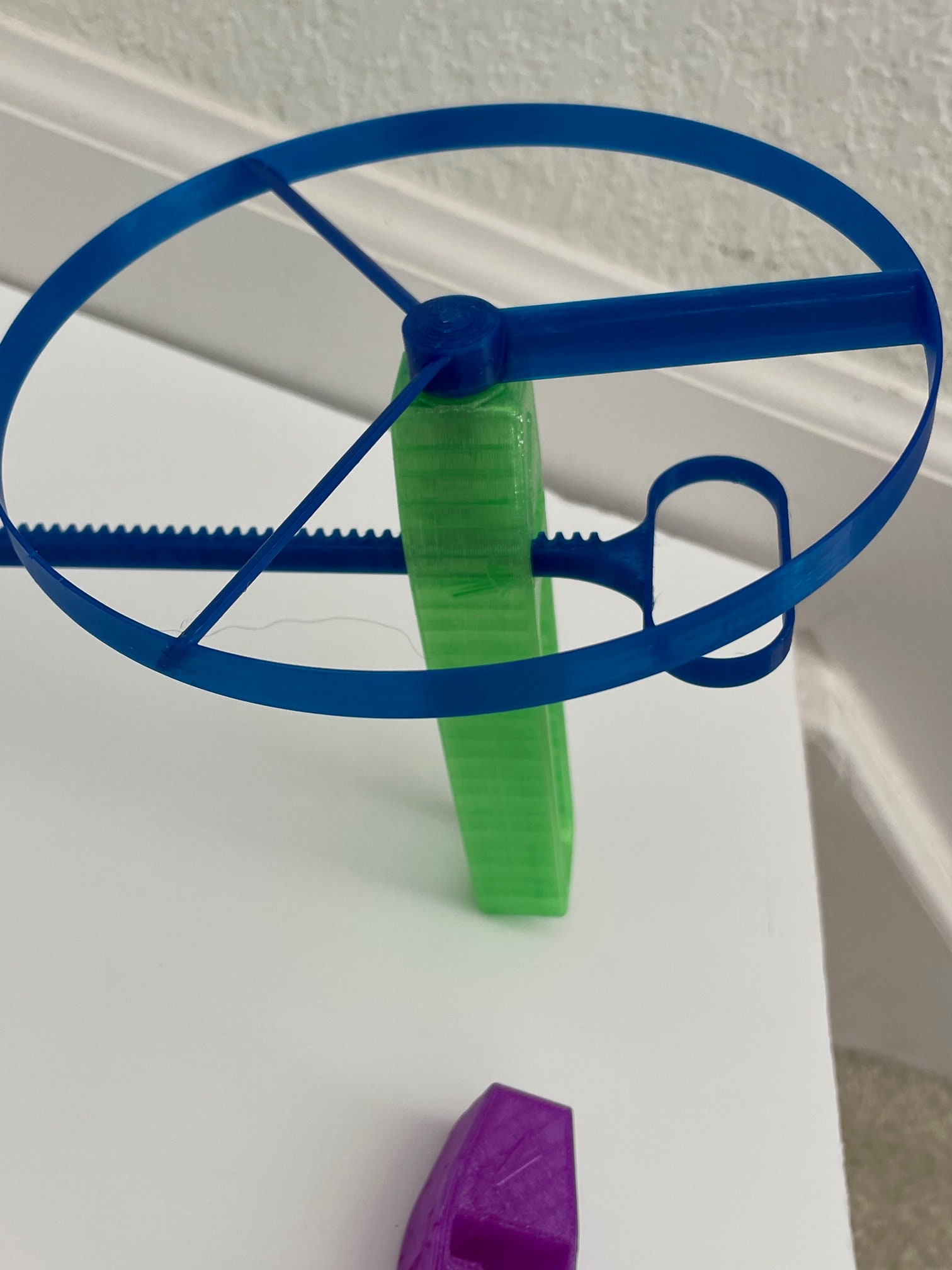 Pull cord helicopter toy on sale