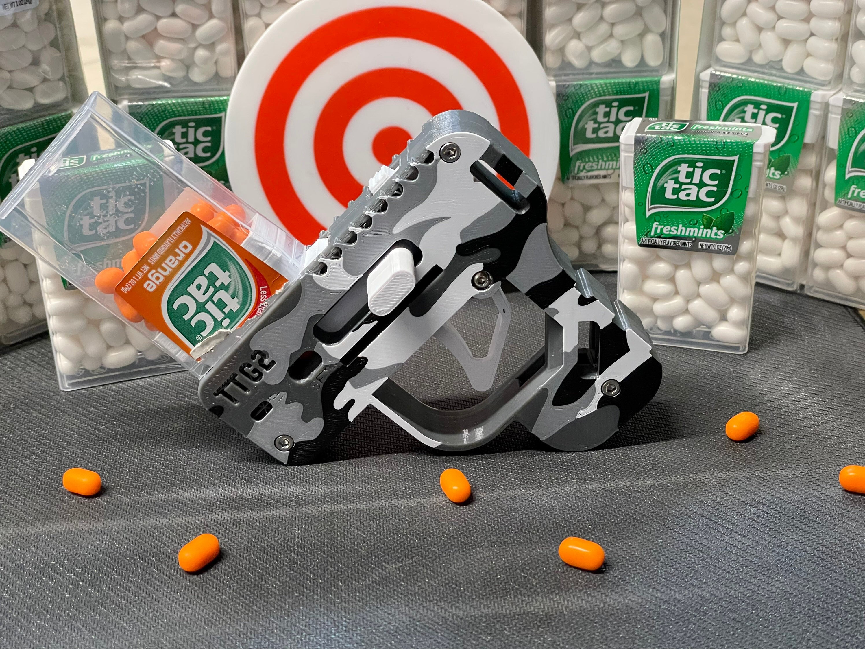 Tic Tac Shooter - Exclusive Loading Design! 1000+ Color Combos & Personalizable- Most Powerful Tic Tac Gun available! -Seen On Dude Perfect