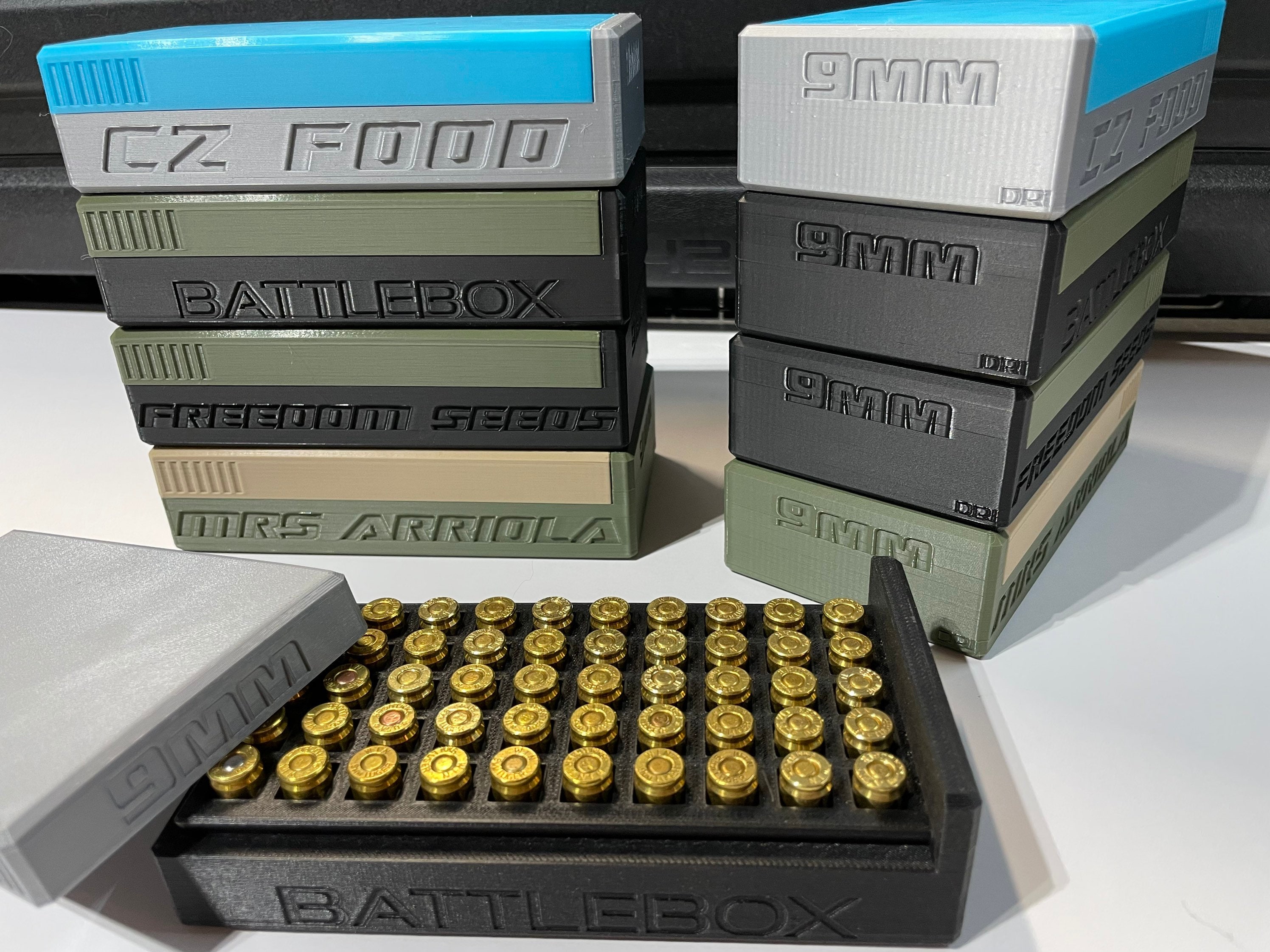7+ Custom Ammo Box
