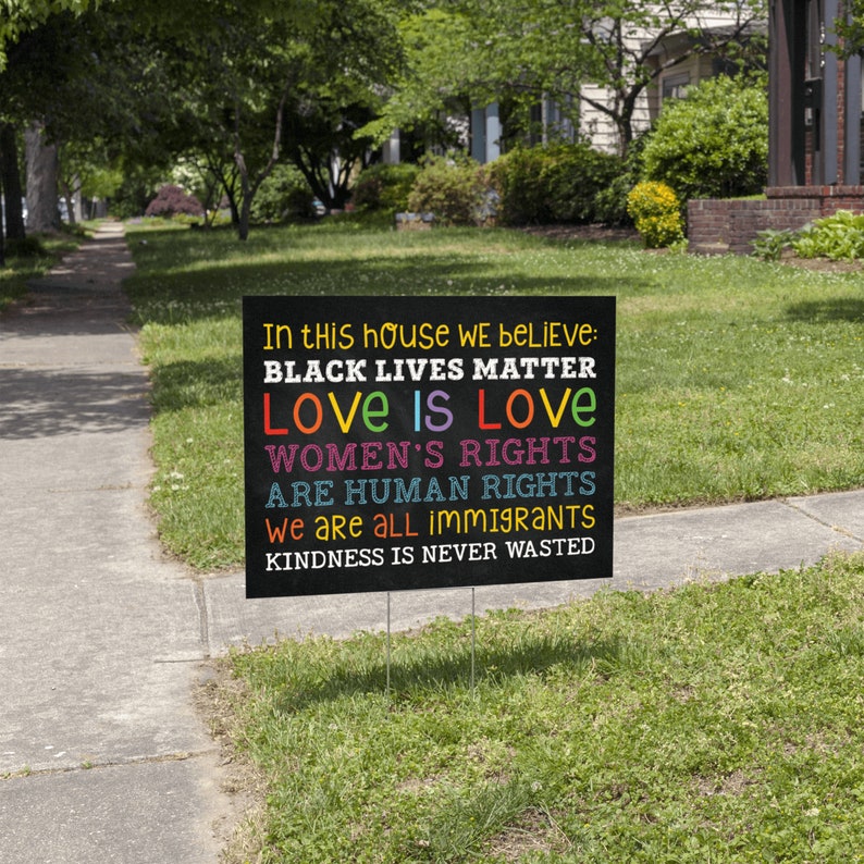 in this house we believe