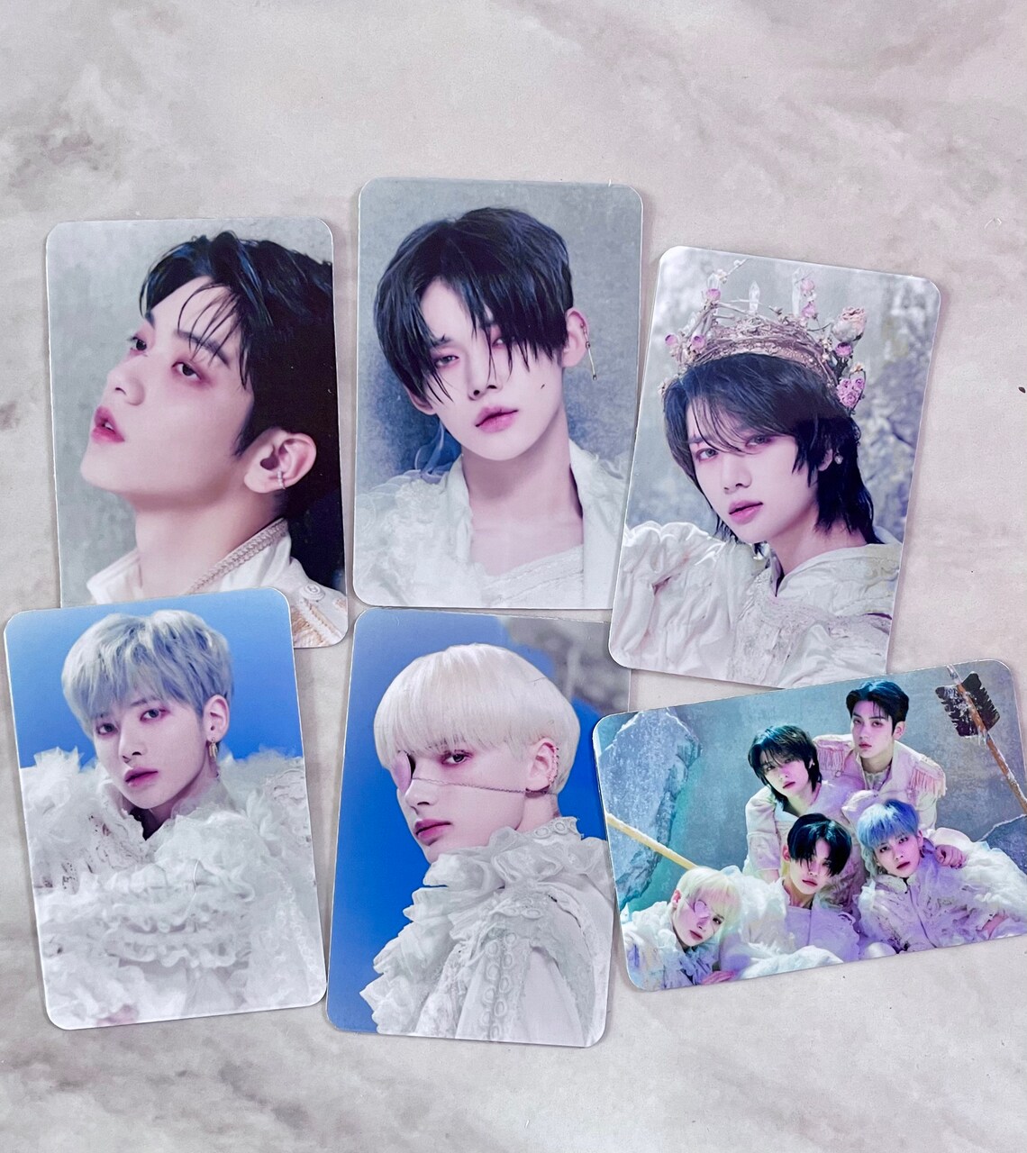 TXT Freeze Photocards World Version Tomorrow x Together Etsy