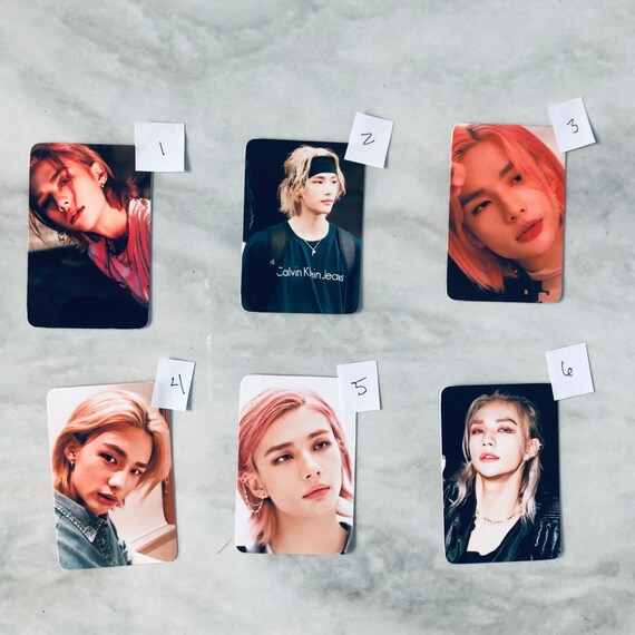 Stray Kids Hyunjin Long Hair Photocards Etsy