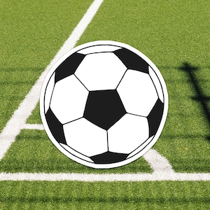 Soccer Ball Vinyl Sticker