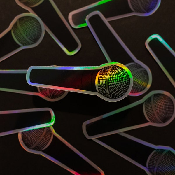 Microphone Vinyl Etsy