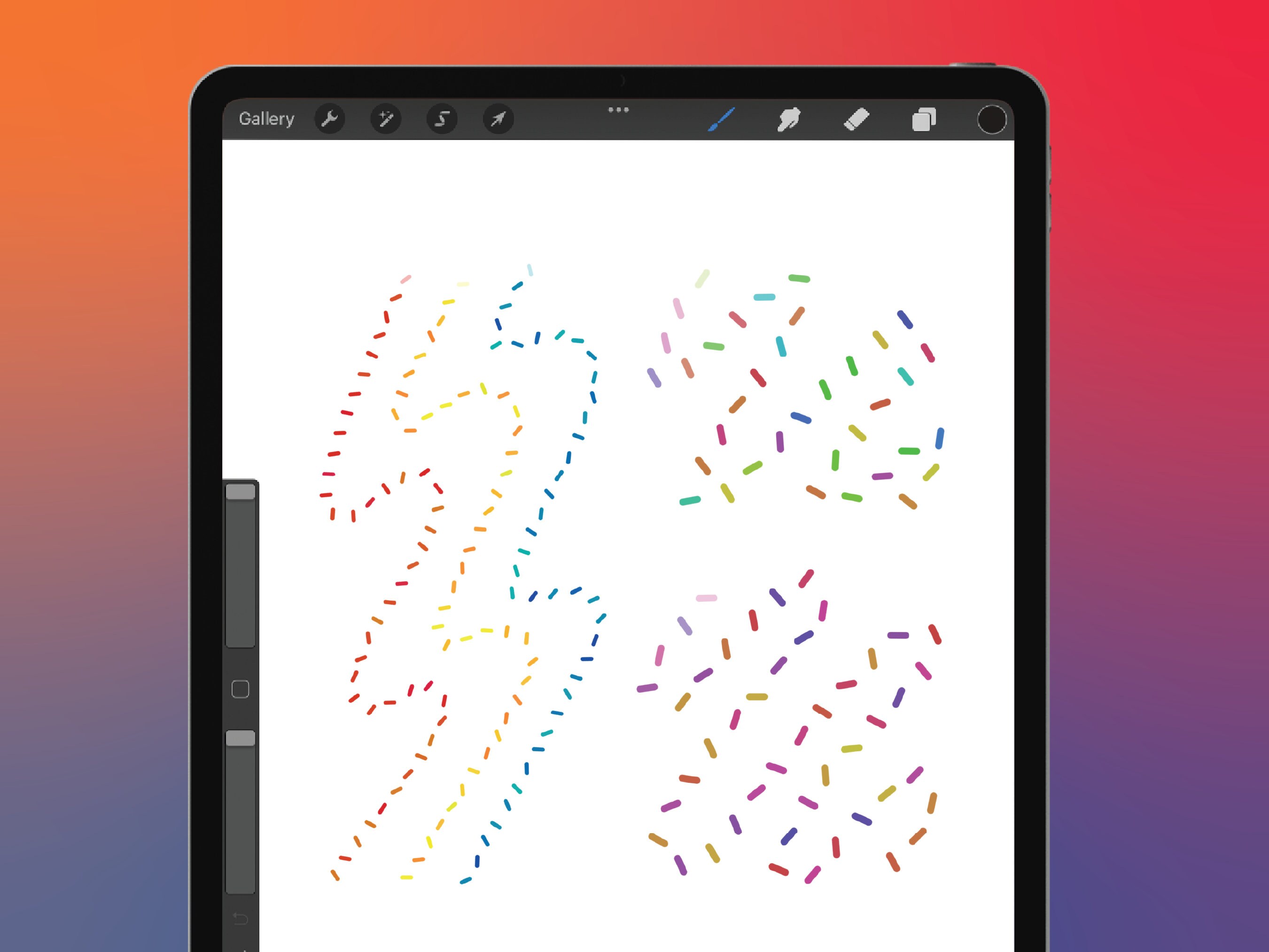 Sprinkles Brush Set Procreate 3 Brush Pack Etsy