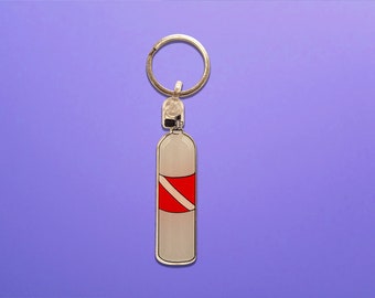 SCUBA Tank Acrylic Keychain