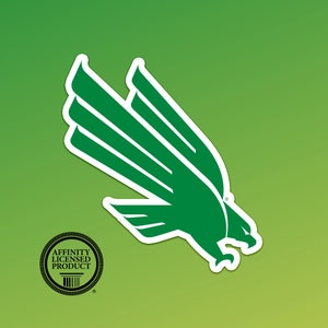 University of North Texas Diving Eagle | UNT Vinyl Sticker