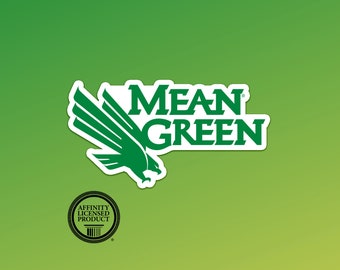 University of North Texas Mean Green | UNT Vinyl Sticker