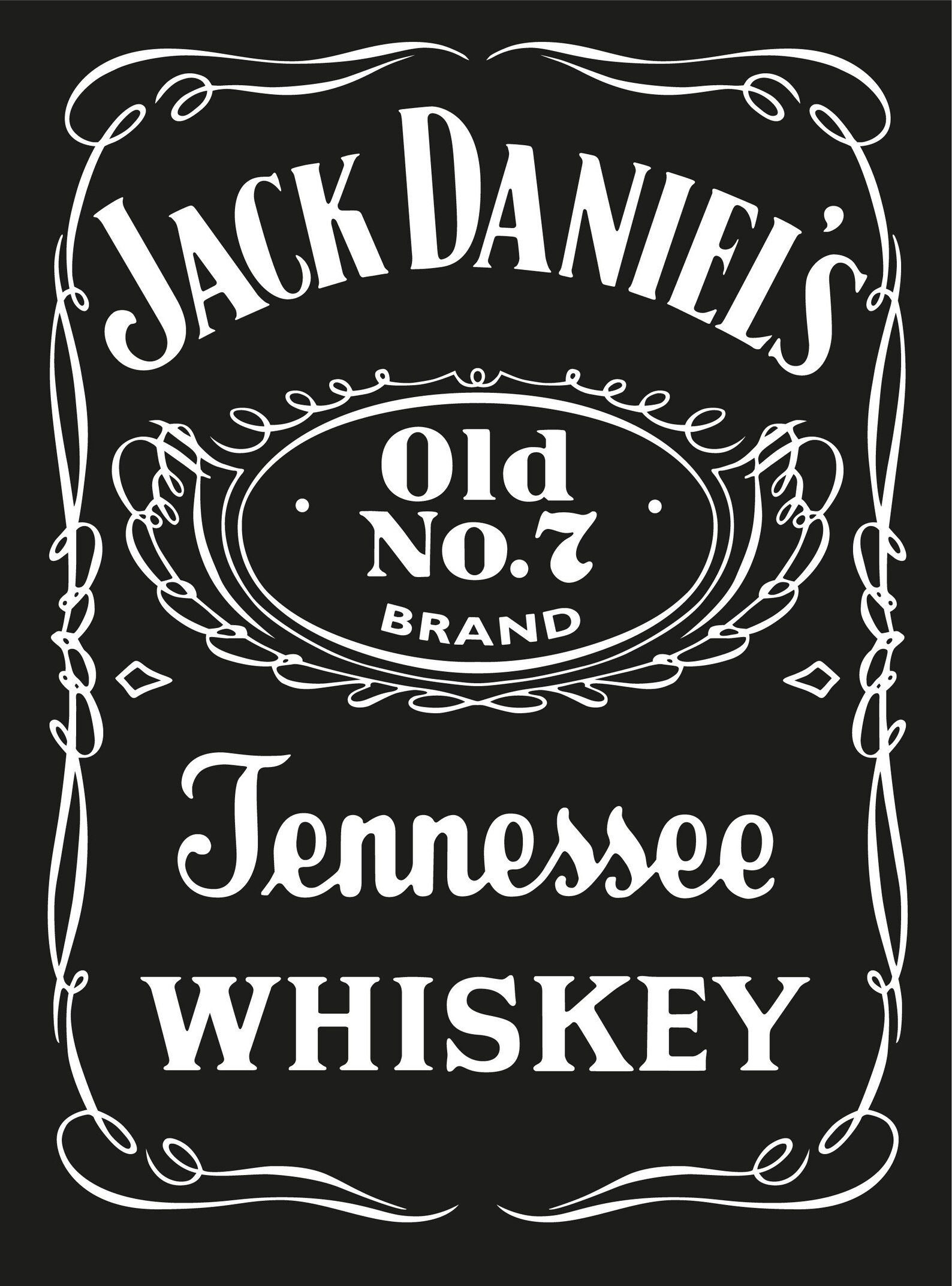 Jack Daniels Stencil A4/A5 Airbrush Barrel Caisses Wall Art Etsy