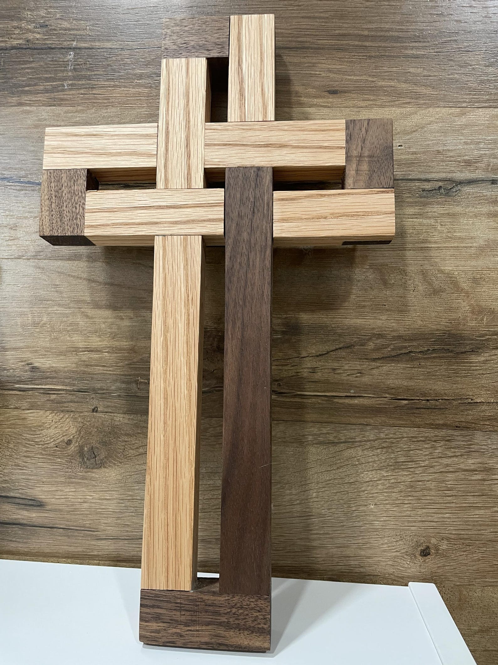 Handmade Wood Crosses With Inlayed Materials - Etsy