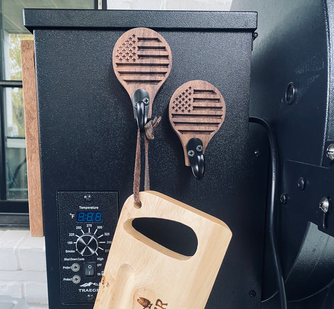 Grill Hooks Utensil Hooks Personalized Hooks American Flag