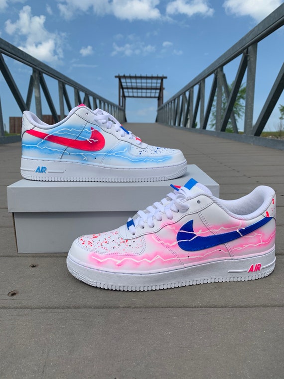 af1 blue and pink