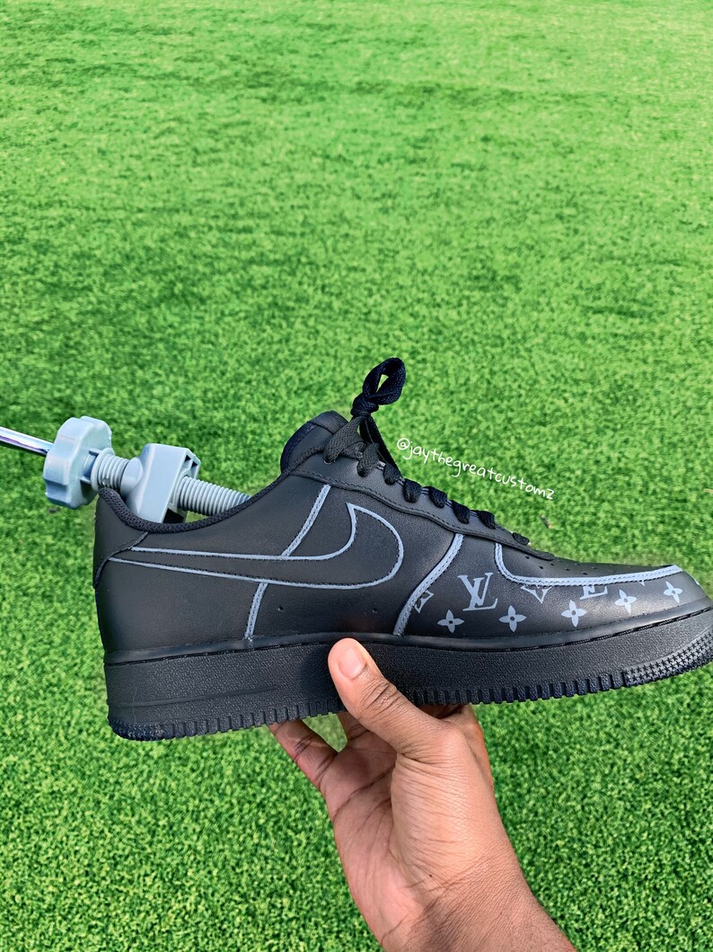 black grey af1
