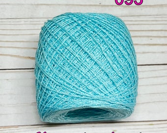 Crystal Yarn 100g | Blue Yarn | Hilo Crystal | Mexican Yarn | Pantera Rosa | Estambres Mexicanos | Crochet Thread | Merceria | 093