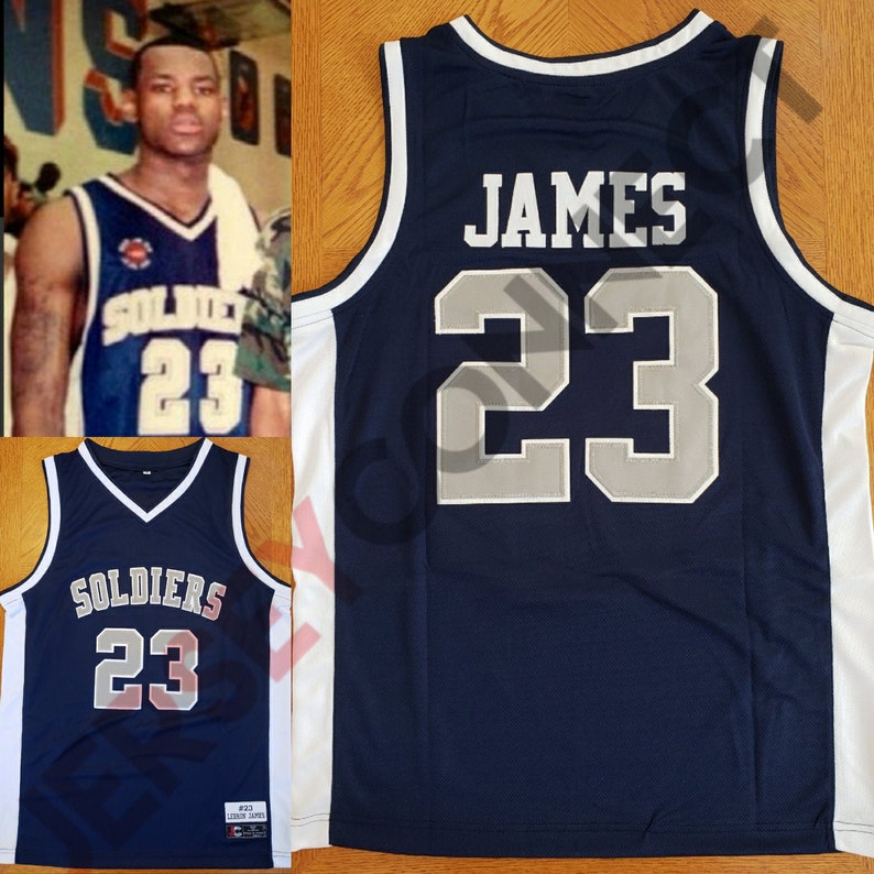 NWOT Men's LeBron James Oakland Soldiers AAU Basketball Etsy
